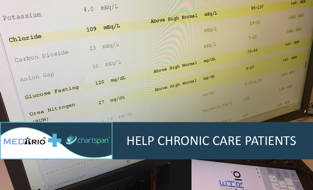 MANAGE CHRONIC CARE PATIENTS